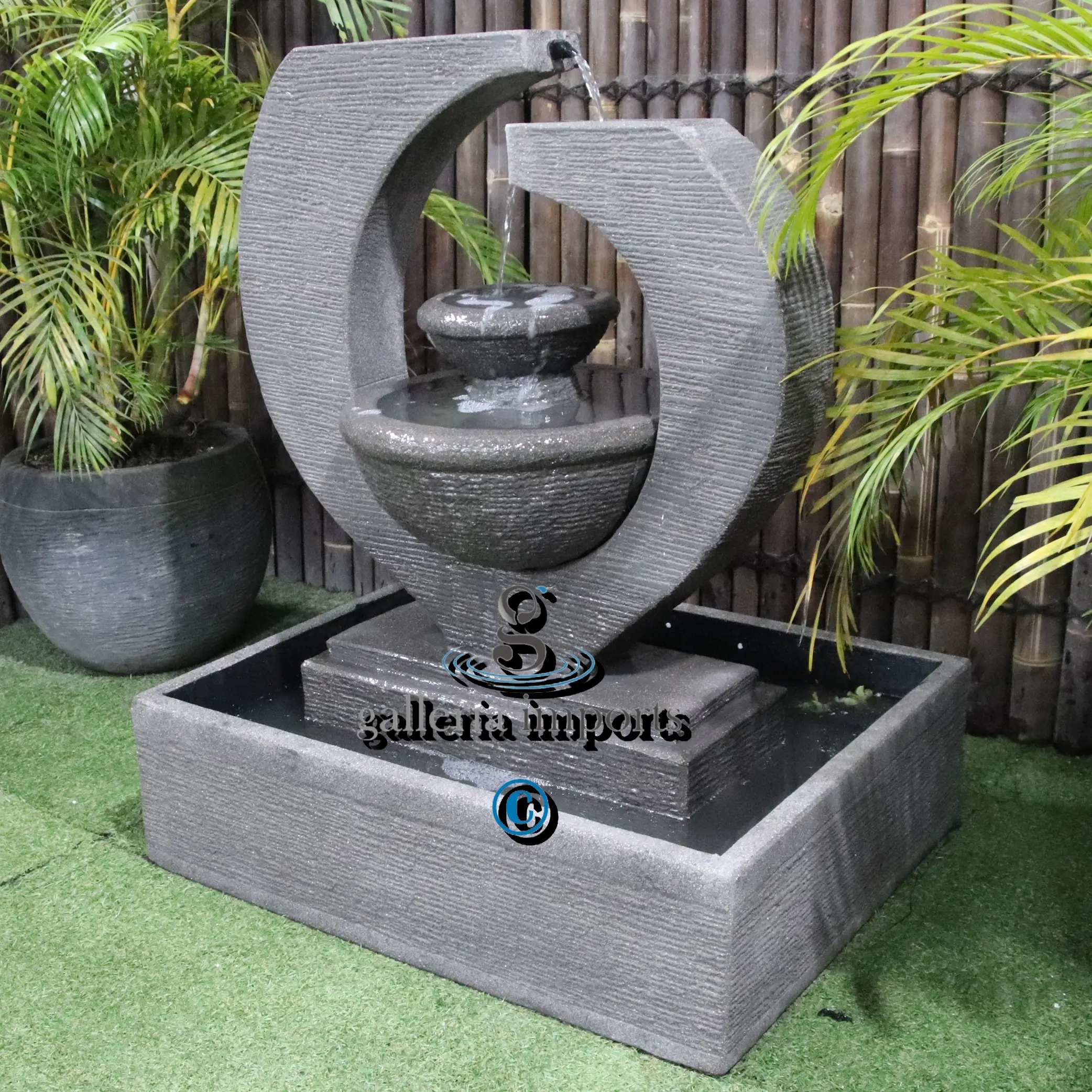 ORIGINAL ECLIPSE FOUNTAIN MEDIUM Discover Outdoor Water Fountains